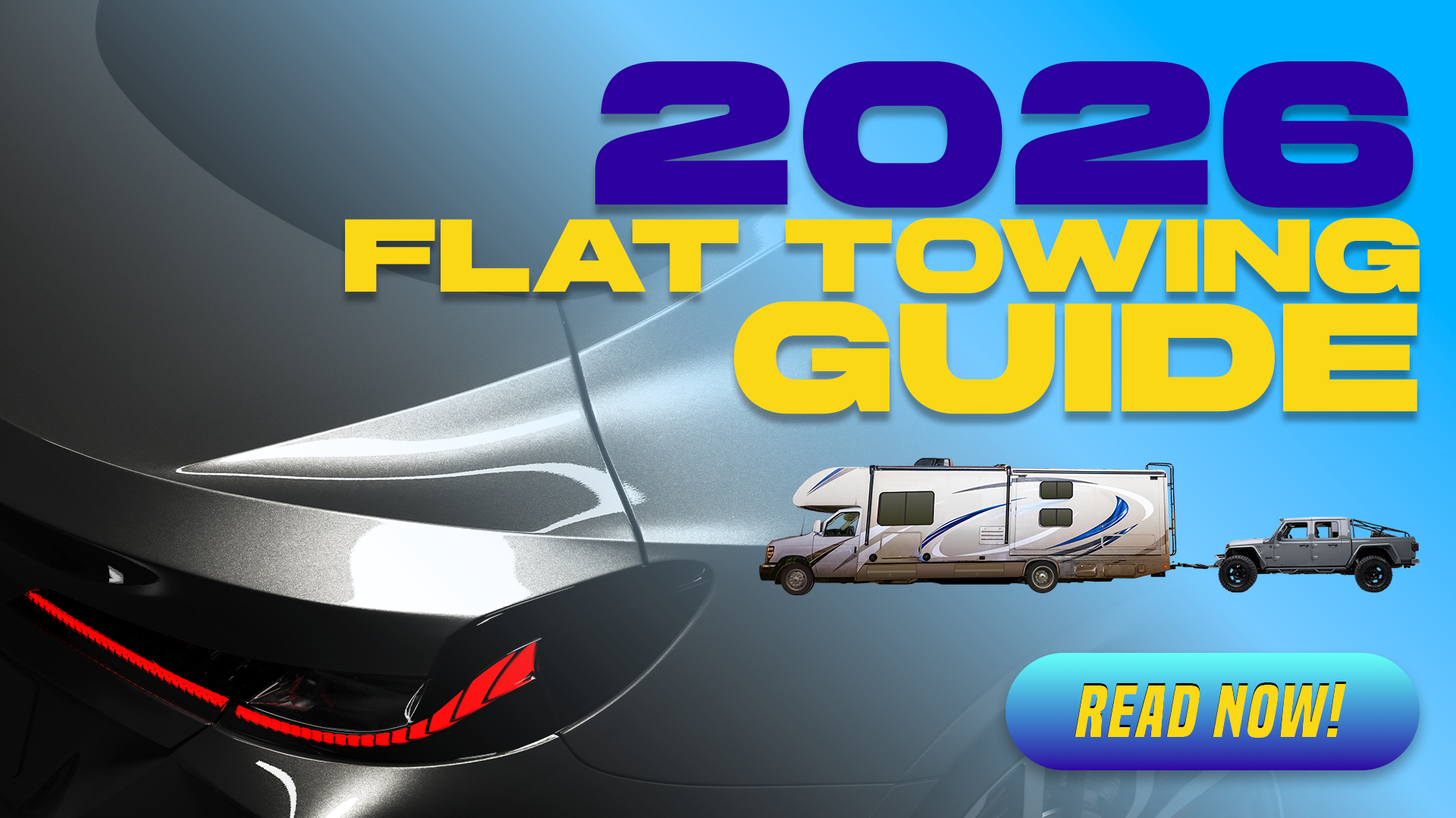 2026 Vehicles That Can Be Flat Towed (Dinghy Towed) Behind an RV