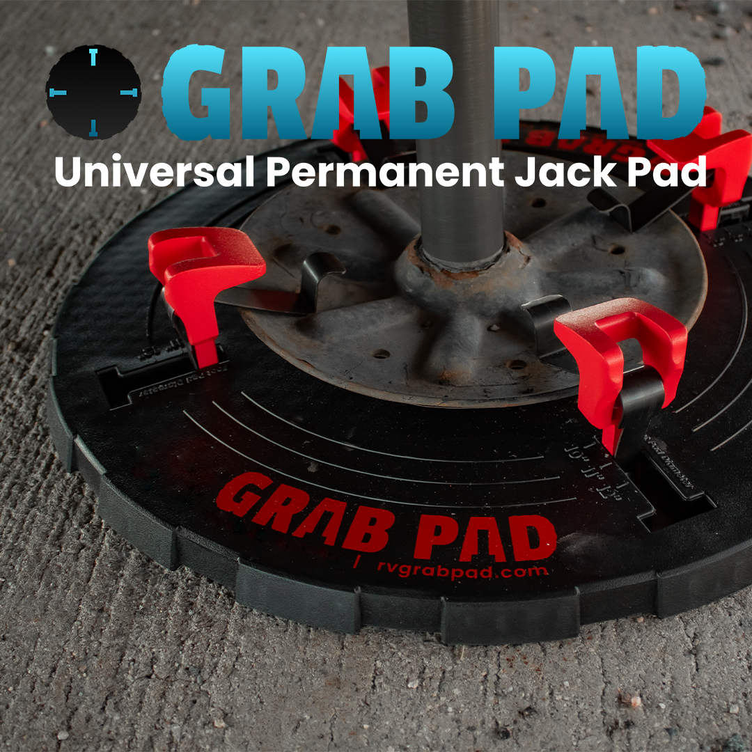 8-9 Inch RV Stabilizer Pads GrabPad Universal Jack Pads - Set Of 2 ...